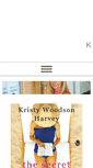 Mobile Screenshot of kristywoodsonharvey.com